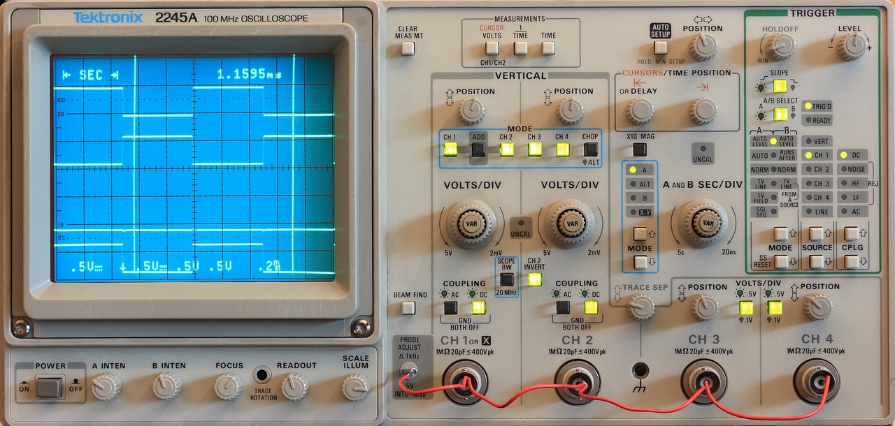 oscilloscope ground earth