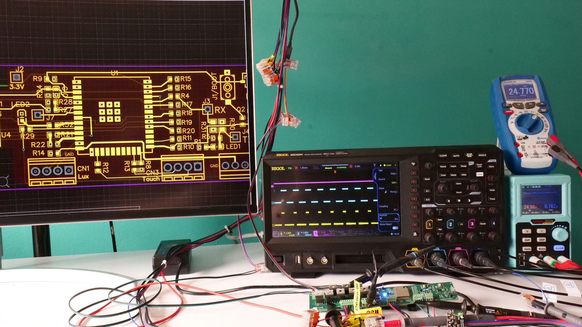 oscilloscope demo