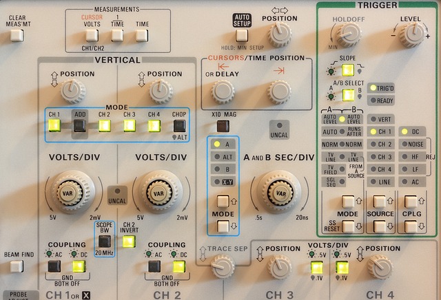 oscilloscope voltage